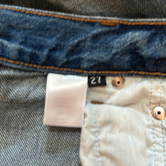 EB Denim The Split Hem OG Replicas Jean Color Hendrix size 27 - Picture 11 of 11